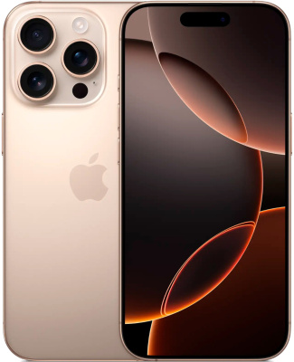 iPhone 16 Pro Sim+Esim , распакованный Desert Titanium 256gb