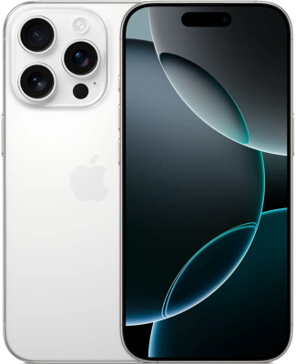 iPhone 16 Pro Новый 2Sim White Titanium 256gb