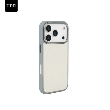 Чехол Matte Glass Case URR Gray MagSafe на iPhone 17 Pro