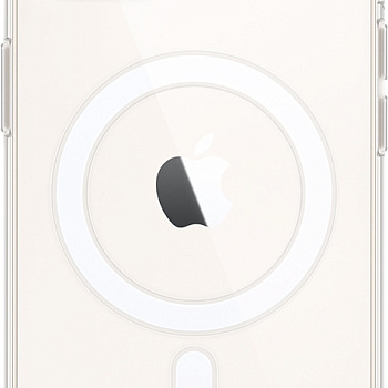 Чехол MagSafe прозрачный на iPhone 13