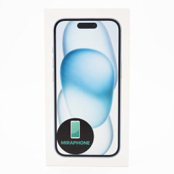 iPhone 15 , активированный Sim+ESim Blue 128gb